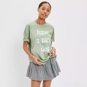 AE oversized graphic tee